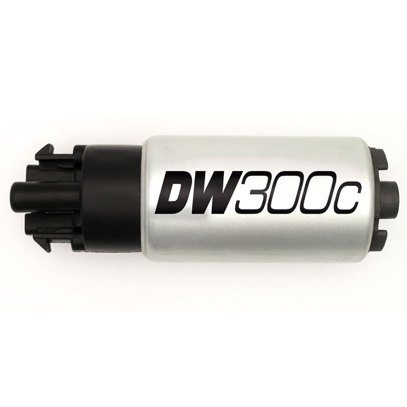 DeatschWerks 340lph DW300C Compact Fuel Pump w/ Mounting Clips - 9-309