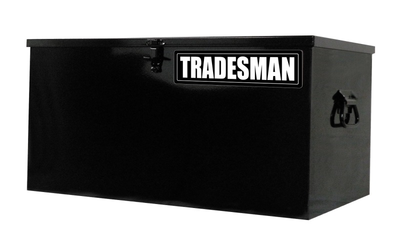 Tradesman Steel Job Site Box/Chest (Light Duty/Small) (24in.) - Black - 78024T