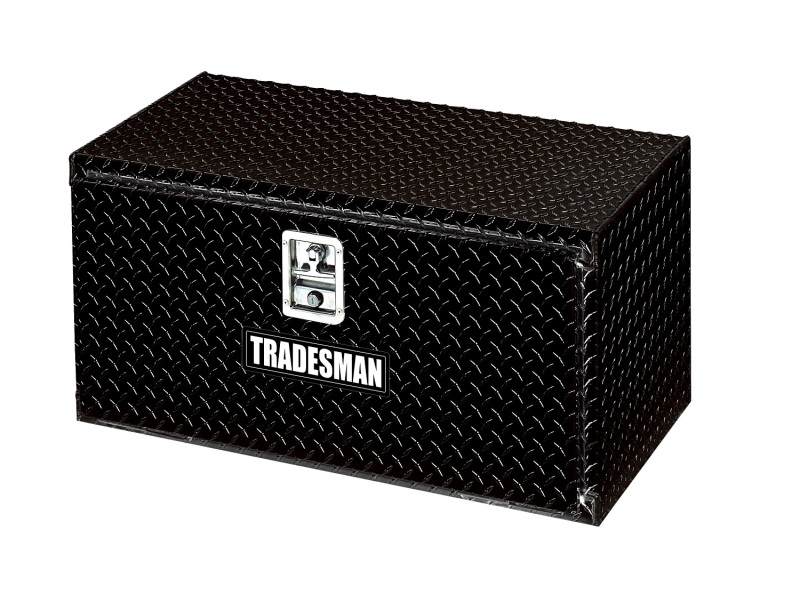 Tradesman Aluminum Underbody Truck Tool Box (24in.) - Black - 78224