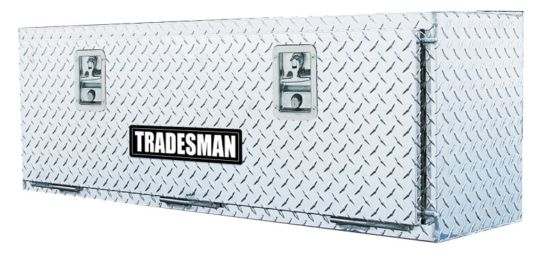 Tradesman Aluminum Top Mount Tool Box (48in.) - Brite - 8148
