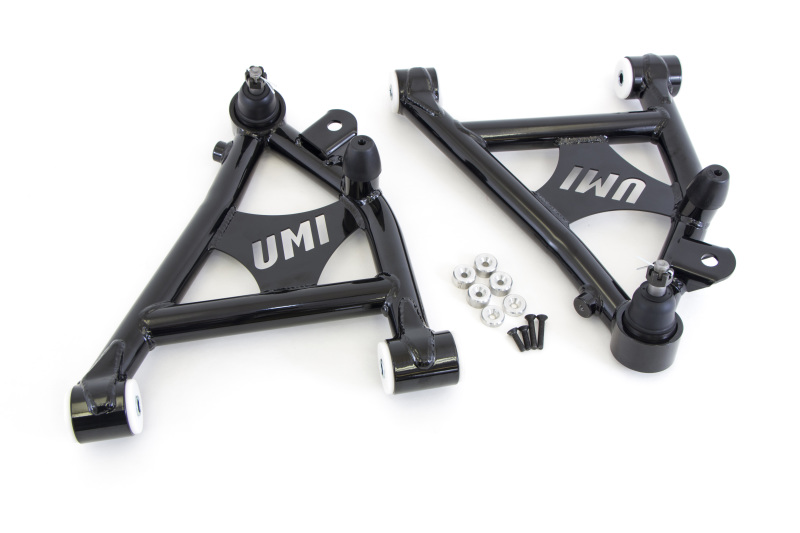 UMI Performance 82-92 GM F-Body Front Lower A-arms Delrin Coilover Specific - 2052-B