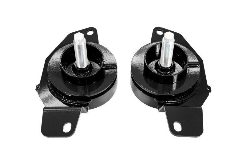 UMI Performance 82-92 GM F-Body Upper Spring Mount Weight Jacks for UMI K-Member - Black - 2411-B