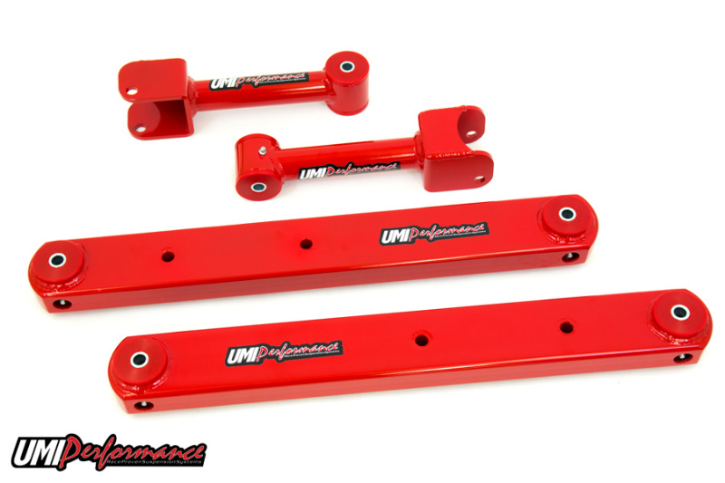 UMI Performance 78-88 GM G-Body Rear Control Arm Kit Fully Boxed Lowers - 302116-R