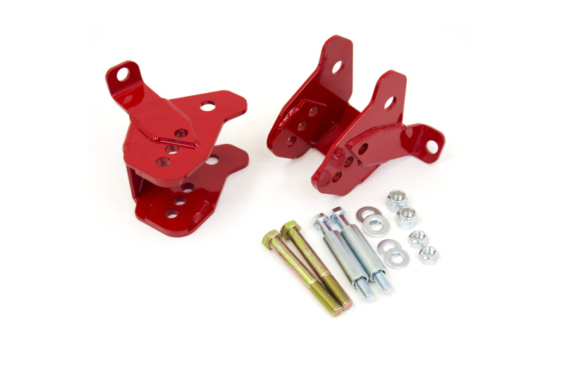 UMI Performance 64-72 GM A-Body Rear Control Arm Relocation Brackets - Bolt-In - 4012-R