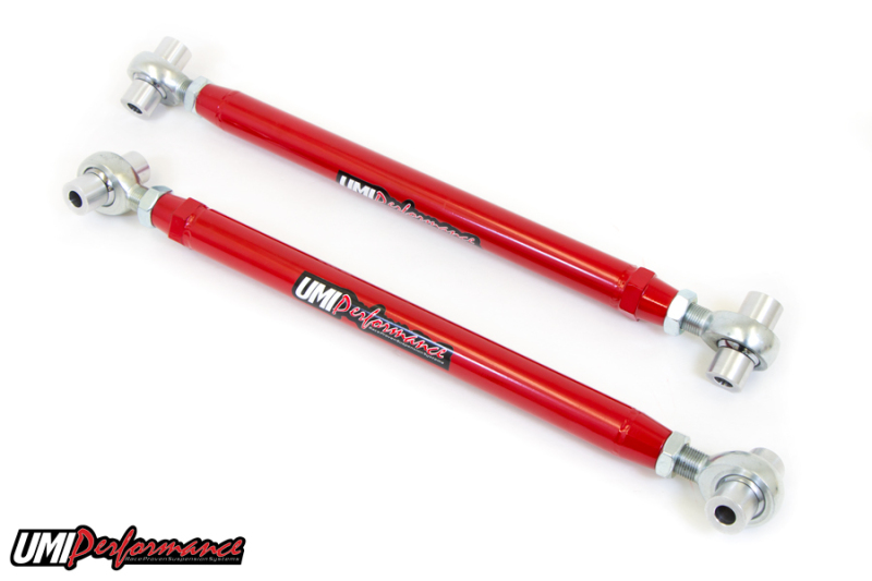 UMI Performance 64-72 GM A-Body Adjustable Lower Control Arms Rod Ends CrMo - 4023CM-B