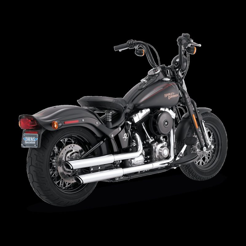 Vance & Hines HD Softail Deluxe/Slim/Crossbones PCX Slip-On Exhaust - 16341