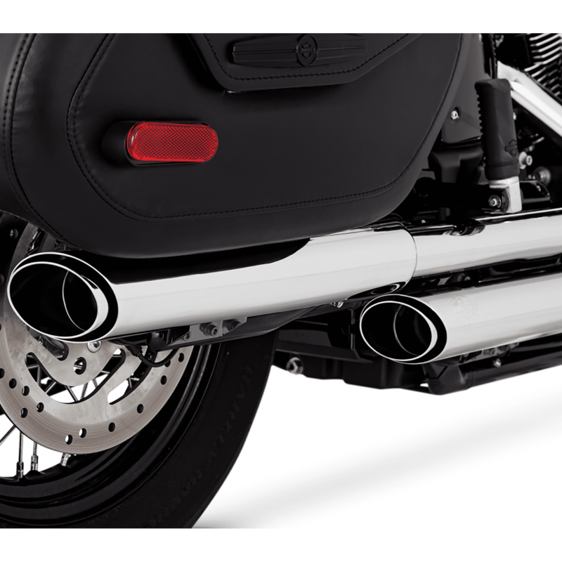 Vance & Hines 18-22 Harley Davidson Softail Heritage Twin Slash PCX Slip-On Exhaust - Chrome - 16379