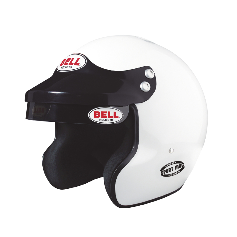 Bell Sport Mag SA2020 V15 Brus Helmet - Size 58-59 (White) - 1426A02