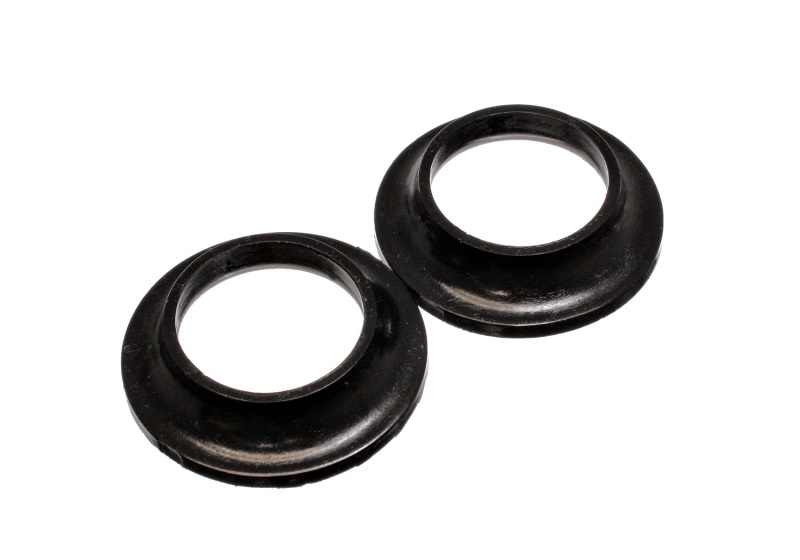 Energy Suspension 91-96 Chevrolet Full Size Black Rear Upper Coil Spring Isolators - 3.6110G