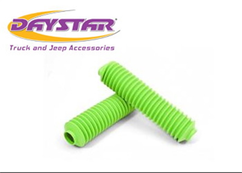 Daystar Shock Boots and Zip Ties Bagged Fluorescent Green Pair - KU20002FG