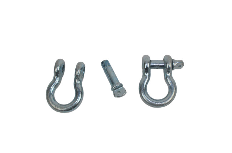 Fishbone Offroad D Ring 3/4In Zinc 2 Piece Set - FB21037