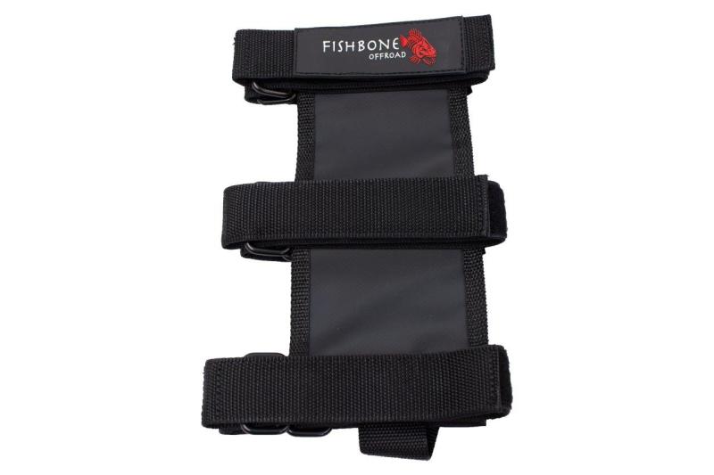 Fishbone Offroad Padded Roll Bar Black Fire Extinguisher Holder - FB55154