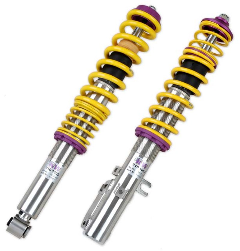 KW Coilover Kit V3 Porsche 911 (964) Carrera 2; incl. Convertible + Targa - 35271011