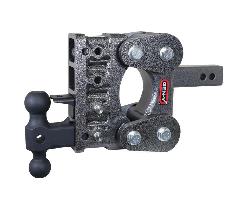 Gen-Y The Boss Torsion-Flex 2in Shank 5in Drop 16K Hitch w/GH-051 Dual-Ball/GH-032 Pintle Lock - GH-1224