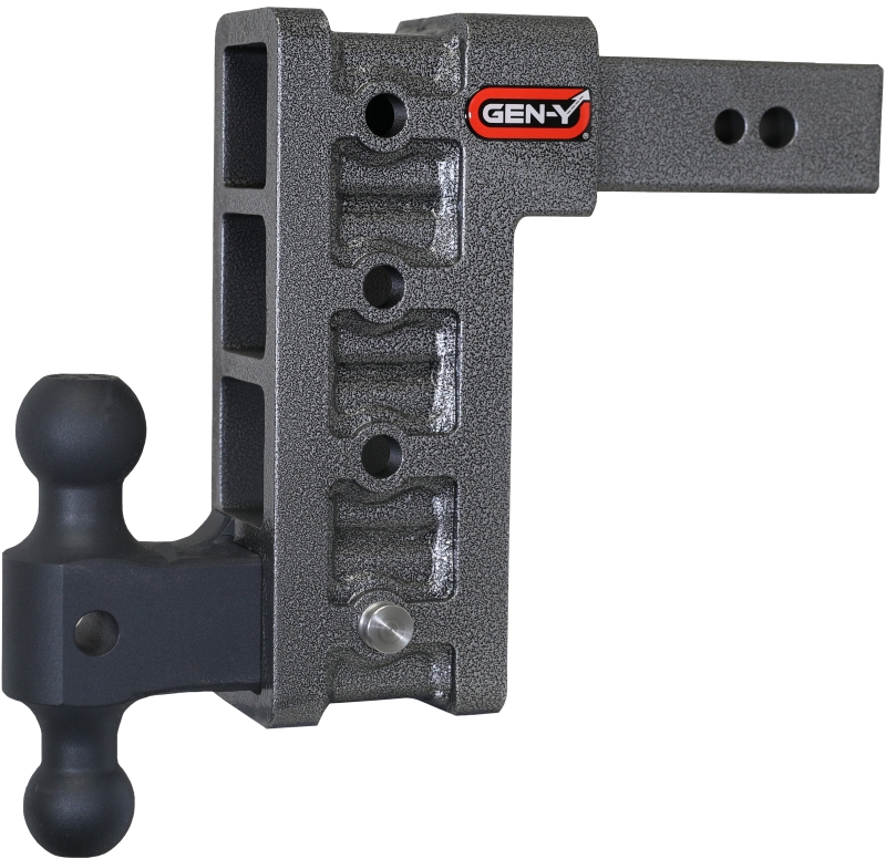 Gen-Y Mega Duty 2.5in Shank 9in Drop 3500lb TW 32K Hitch w/GH-0161 Dual-Ball - GH-1614