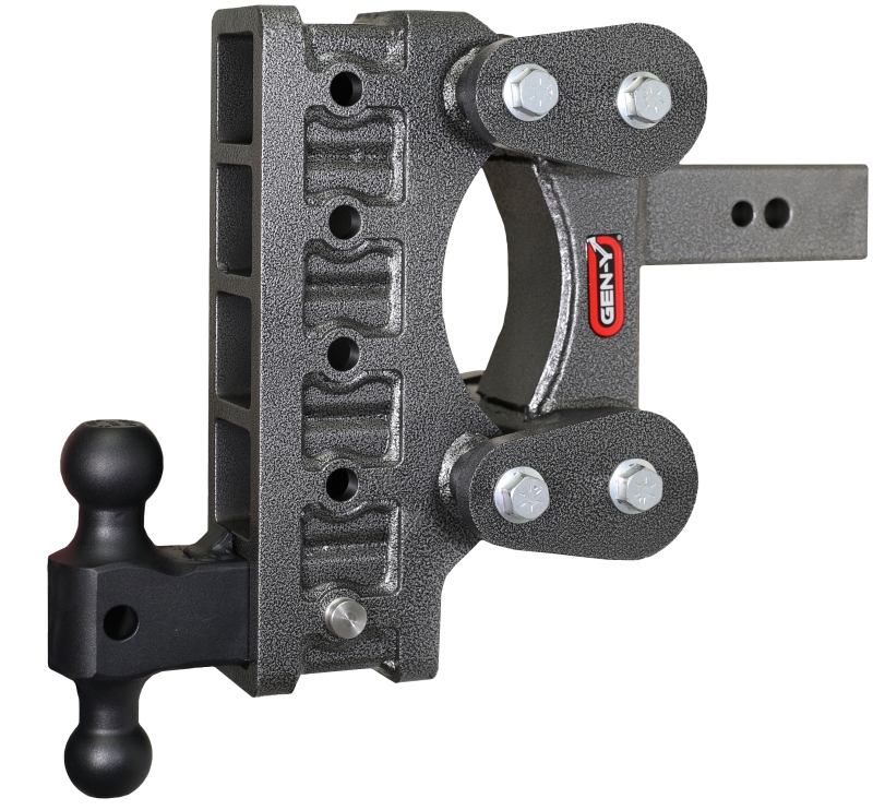 Gen-Y The Boss Torsion-Flex 2.5in Shank 9in Drop 3.5K TW 32K Hitch w/GH-0161 Dual-Ball - GH-2115