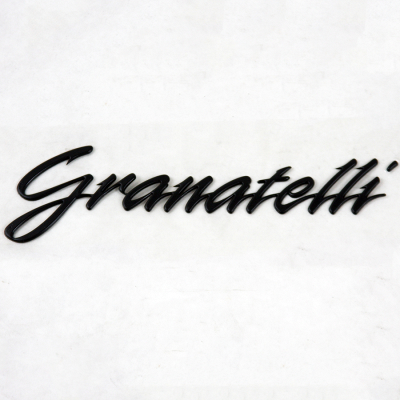 Granatelli Granatelli Logo Domed Decal - Black - 100010B