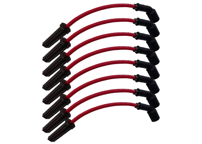 Granatelli 99-23 GM 6.0L/6.2L LS2/LS3/LSA/LS7/LS9 Cars Hi-Perf Coil-Near-Plug Wire Conn Kit - Red - 28-1811S-R