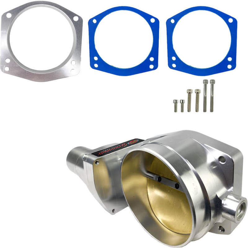 Granatelli 08-23 GM LS3/LSA/LSX Drive-By-Wire 108mm Throttle Body- Natural - GMTBLS108