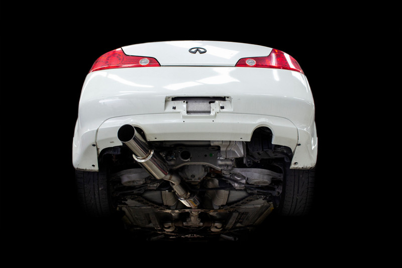 ISR Performance GT Single Exhaust - 03-07 Infiniti G35 Coupe - IS-GT-G35CPE