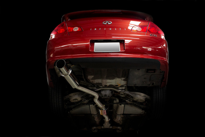 ISR Performance GT Single Exhaust - 05-06 Infiniti G35 Sedan - IS-GT-G35SDN