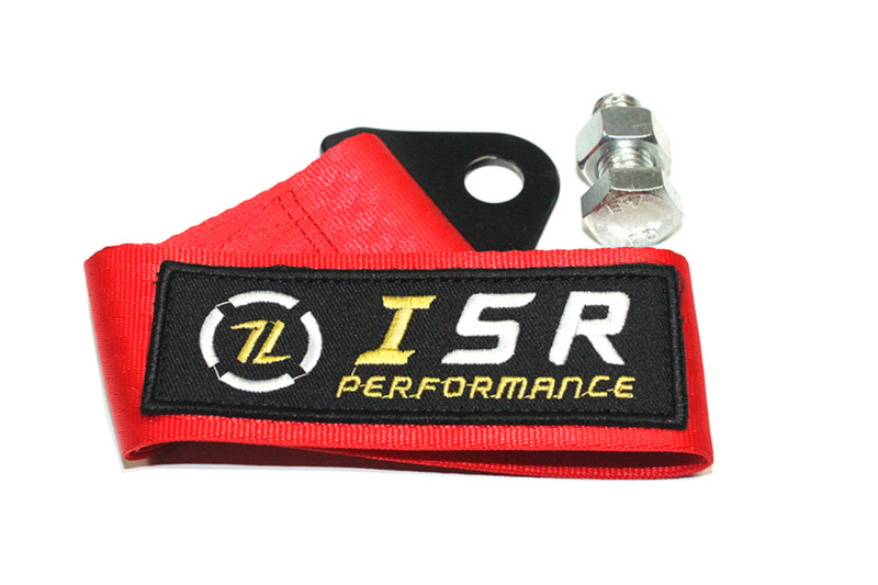 ISR Performance Universal Racing Tow Strap - Red - IS-TS-R