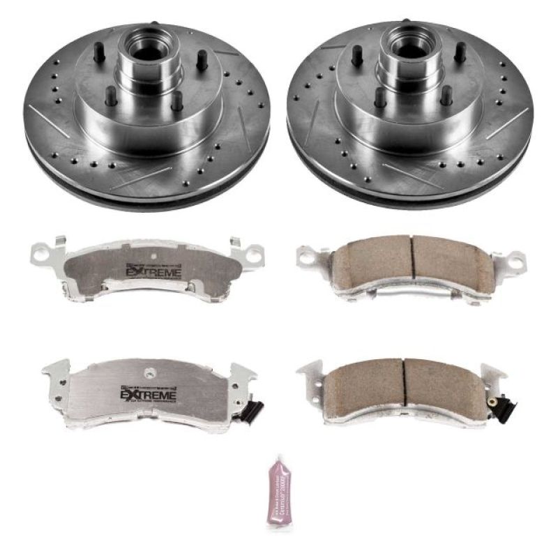 Power Stop 1975 Buick Apollo Front Z26 Street Warrior Brake Kit - K2580-26