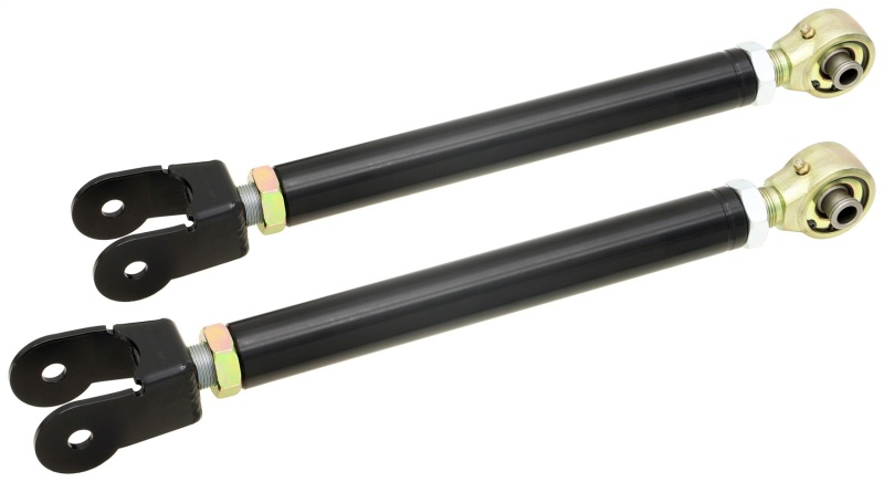 RockJock JK Johnny Joint Adjustable Control Arms Front Upper Double Adjustable Greasable Pair - CE-9807FUAB