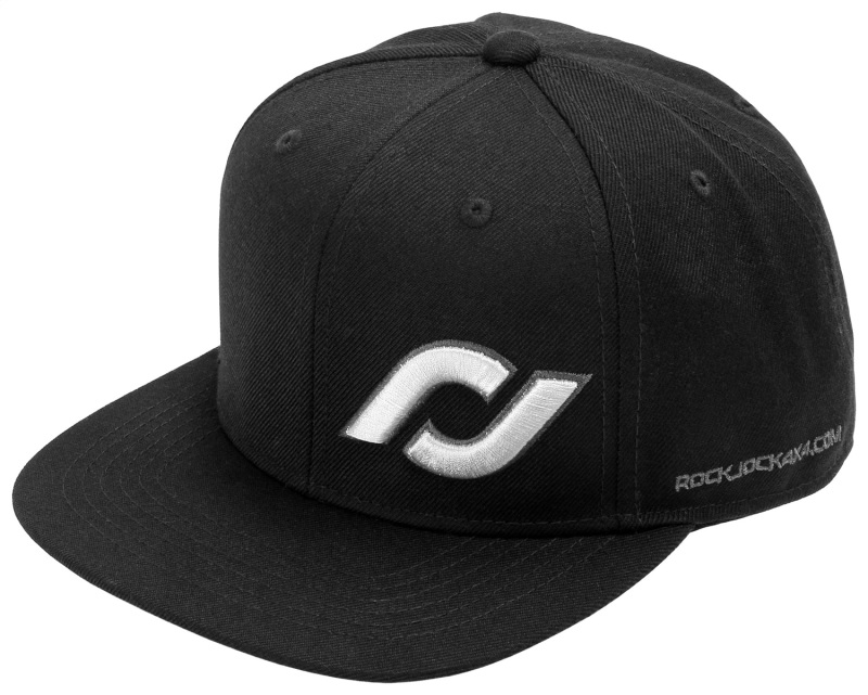 RockJock Hat w/ Gray RJ Logo Black One Size Fits All - RJ-715004-1