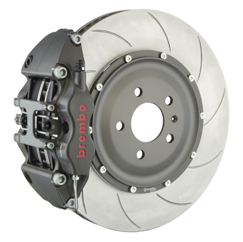 Brembo 14+ 991 Turbo/Turbo S PISTA Front Race BBK 6 Pist Forged380x34x6 5a 2pc Rotor T5-Clear HA - 3K2.9047A