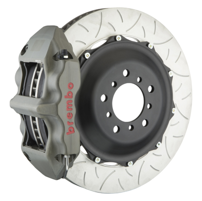 Brembo 06-13 Corvette Z06 PISTA Fr Race BBK 6Pis Forged 380x35x53a 2pc Rotor T3-Clear HA - 3K2.9048A