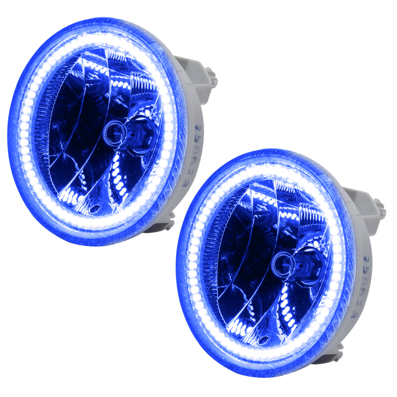 Oracle Lighting 07-13 Chevrolet Avalanche Pre-Assembled LED Halo Fog Lights - (Non-Z71) -Blue - 7002-002