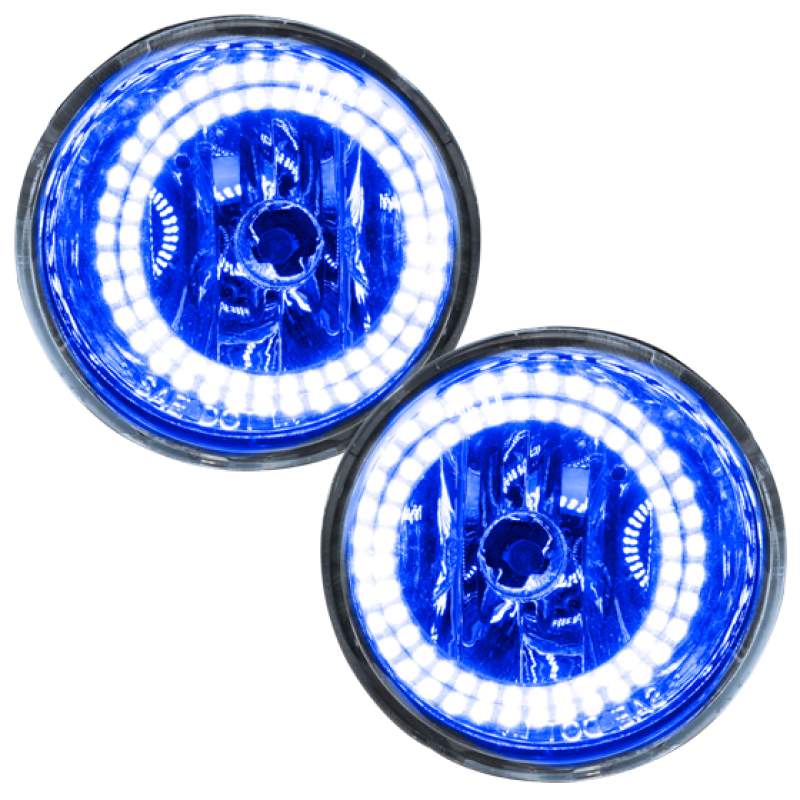 Oracle Lighting 04-07 Nissan Armada Pre-Assembled LED Halo Fog Lights -Blue - 8176-002