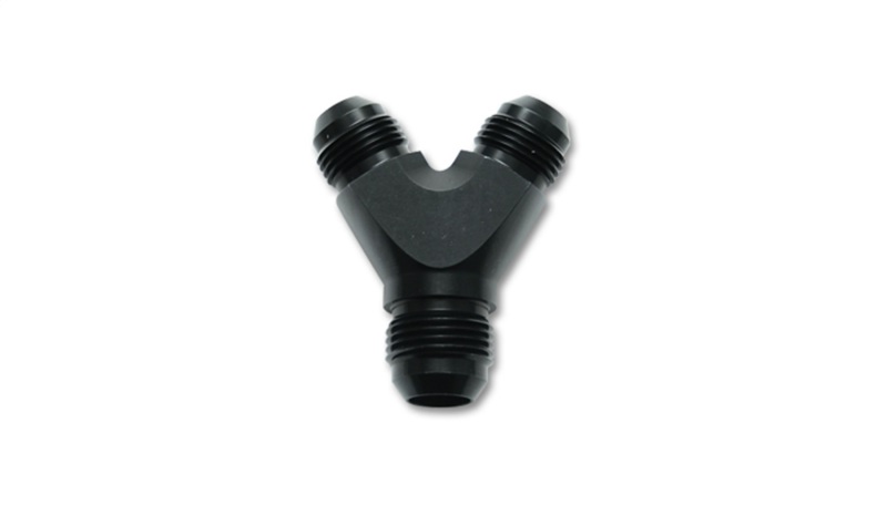 Vibrant -8AN x -8AN x -8AN Y-Adapter Fitting - Aluminum - 10808