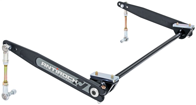 RockJock XJ Antirock Sway Bar Kit Front Bolt-On Aluminum Mounts 17in Forged Arms - CE-9900XJF