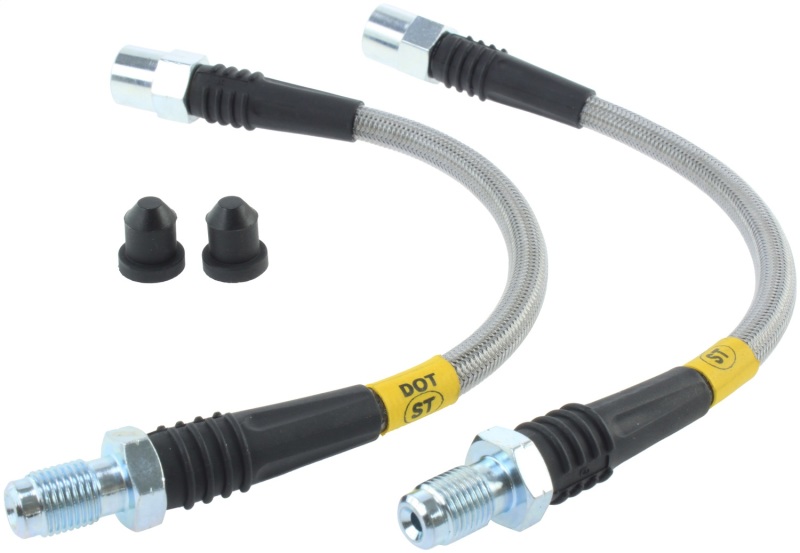 StopTech 94-95 BMW 540i Stainless Steel Rear Brake Line Kit - 950.34518
