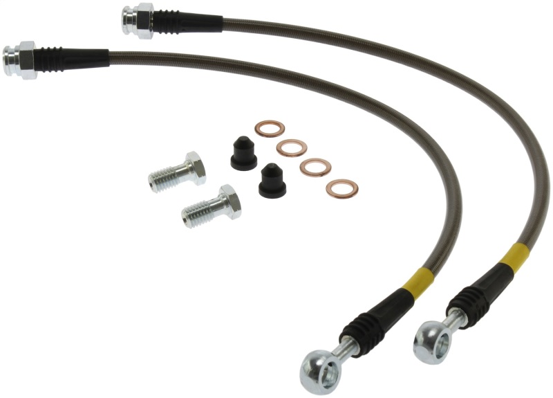 StopTech 02-06 Chevrolet Avalanche 2500 / 00-06 GMC Yukon 2500 Stainless Steel Rear Brake Lines - 950.66501