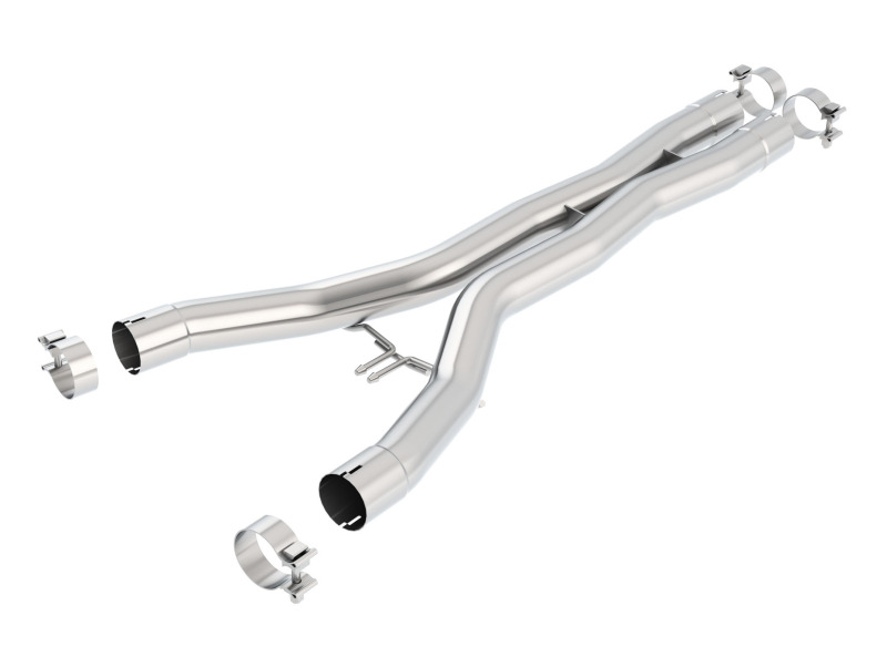 Borla 2014 Chevy Corvette Stingray X-Pipes (Smog Legal Cut and Clamp) - 60548