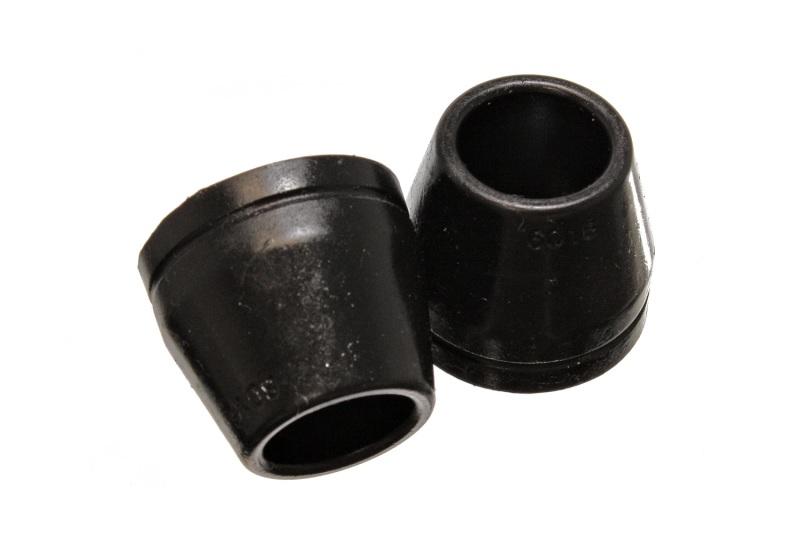 Energy Suspension 70-78 Nissan 240Z/260Z/280Z Black Front and Rear McPherson Strut Bump Stop Set - 7.6104G