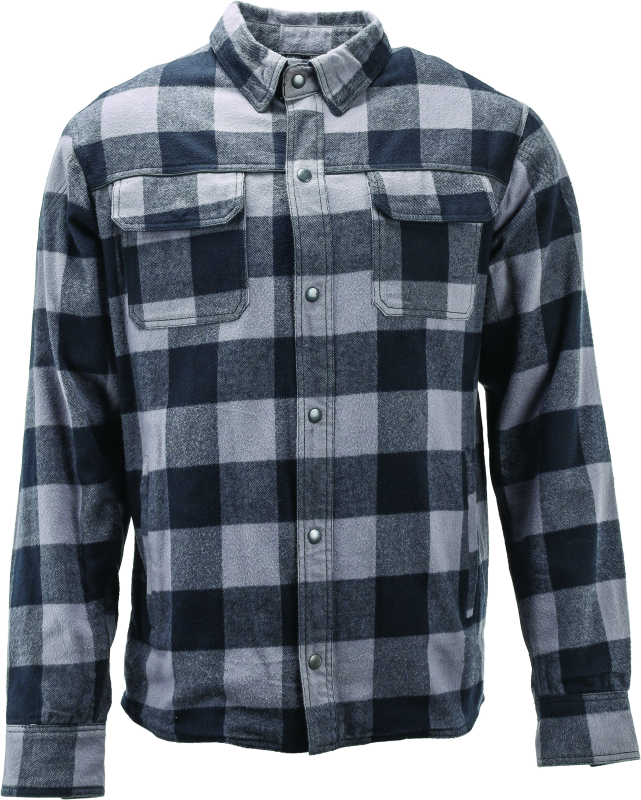 River Road Vise Flannel Moto Shirt - Large - 094523