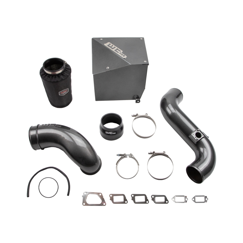 Wehrli 11-16 Chevrolet 6.6L Duramax LML 4in Intake Kit Stage 2 - Bengal Blue - WCF100304-BB