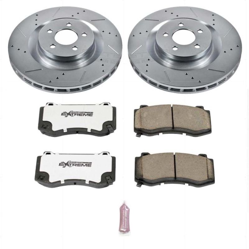 Power Stop 05-10 Chrysler 300 SRT8 Front Z26 Street Warrior Brake Kit - K4695-26