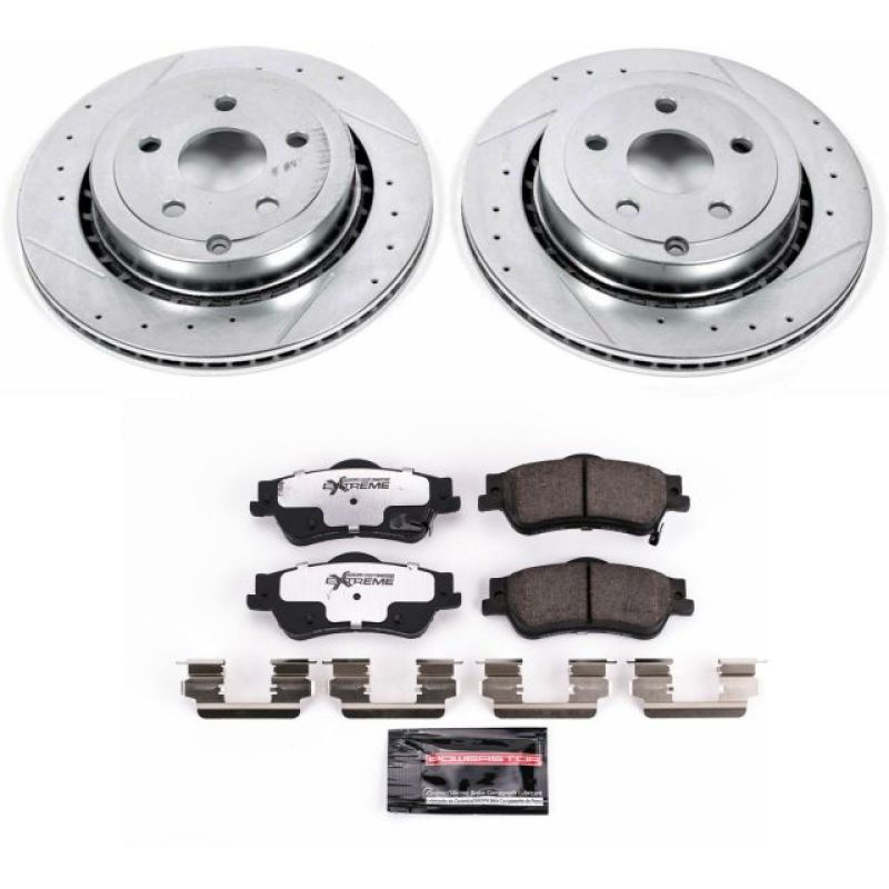 Power Stop 11-17 Chevrolet Caprice Rear Z26 Street Warrior Brake Kit - K5528-26