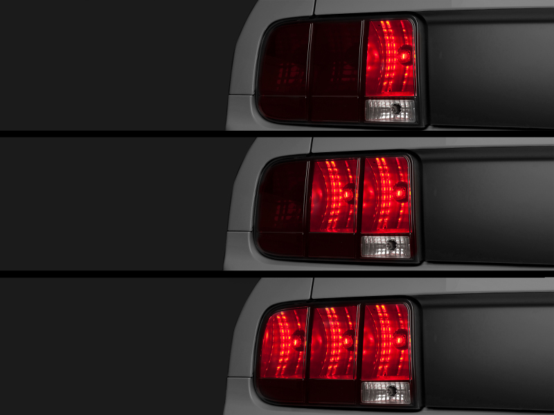Raxiom 05-09 Ford Mustang Sequential Tail Light Kit (Plug-and-Play) - 11044