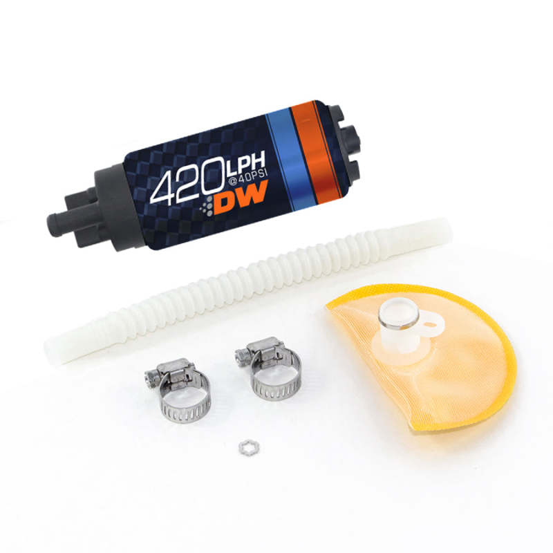 Deatschwerks DW420 Series 420lph In-Tank Fuel Pump w/ Install Kit For Mazda RX-8 04-08 - 9-421-1019