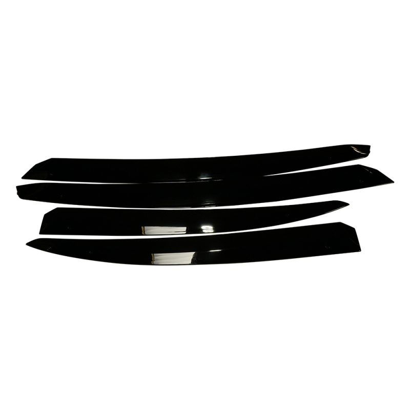 BLOX Racing 06-11 Honda Civic Door Sun Visors OEM Style Smoked Acrylic 4pcs - BXPP-26101-1