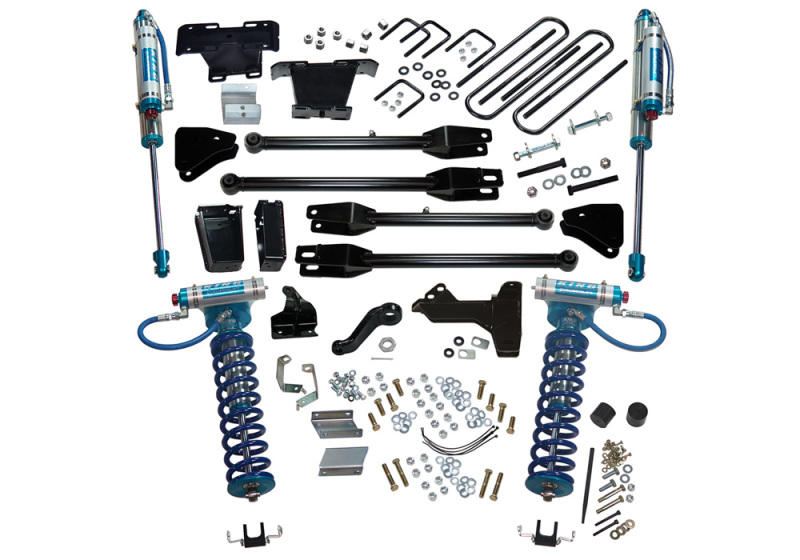 Superlift 11-16 Ford F-250 SuperDuty 4WD 6in Lift Kit w/ 4-Link Conv / King Coilovers & Rear Shocks - K237KG