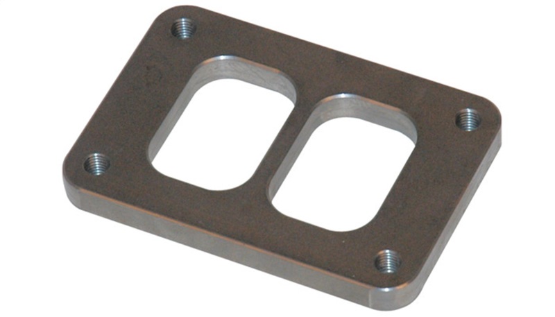 Vibrant T06 Turbo Inlet Flange (Divided Inlet) Mild Steel 1/2in Thick - 14430