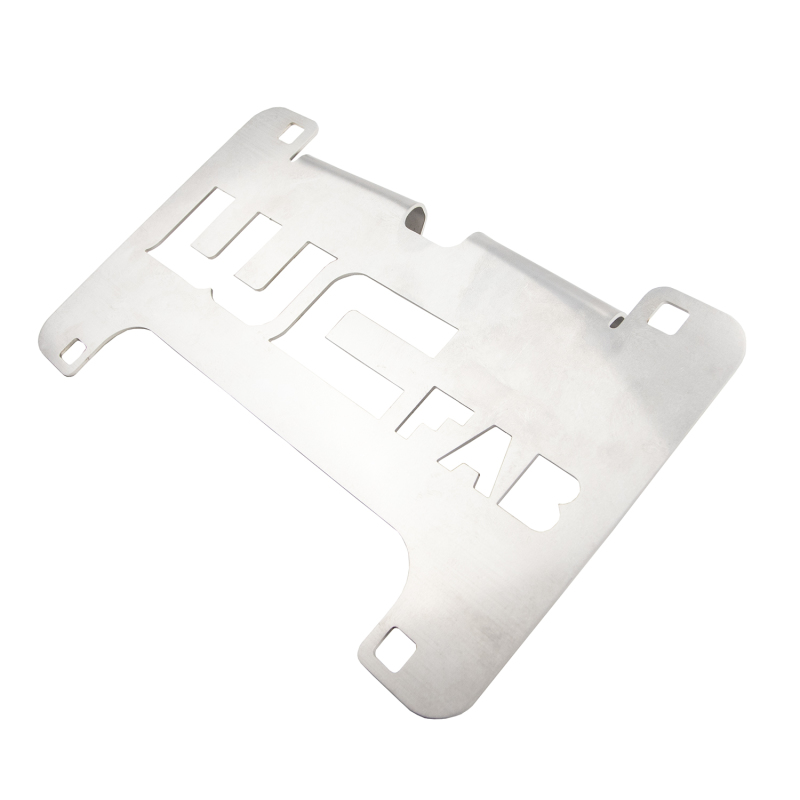 Wehrli 15-19 Chevy HD Lower Valance Filler Panel License Plate Mount Bracket - WCF100156