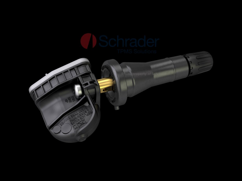 Schrader OE TPMS Sensor with Rubber Snap-in Valve for Land Rover Applications - 29257
